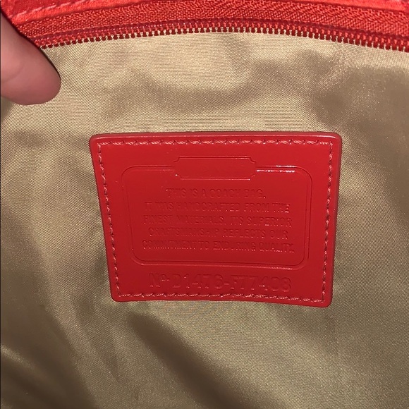 Coach Signature Getaway Nylon Crossbody Bag - Picture 3 of 6